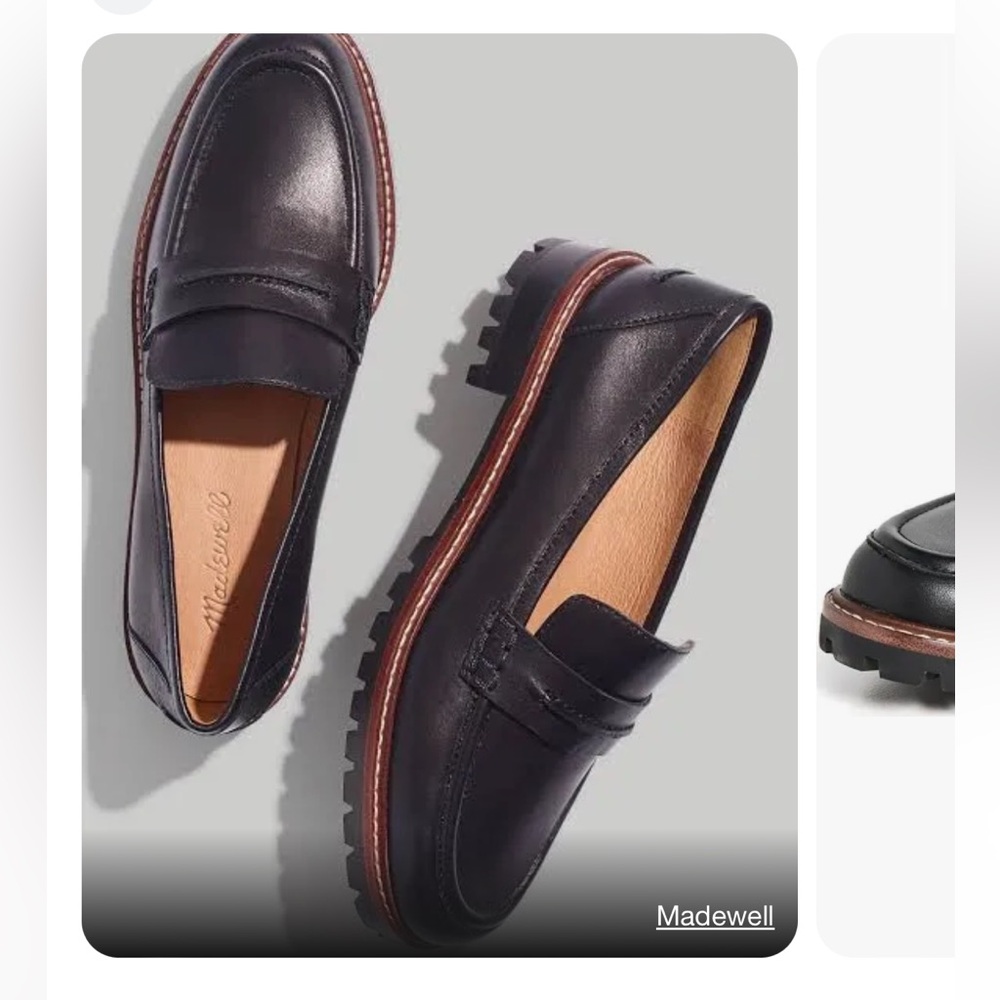 Madewell Corinne Lugsole Loafers